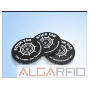 RFID tag with ABS support (central hole)
